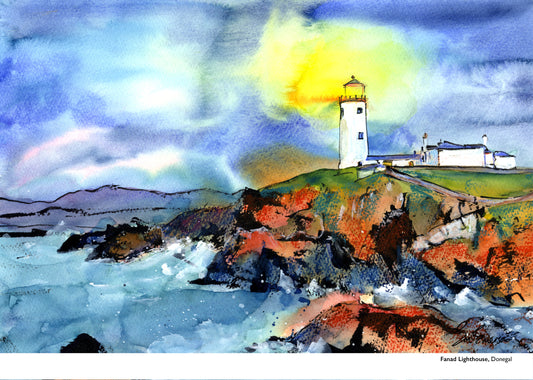 EM Emerson A4 Print Fanad Lighthouse