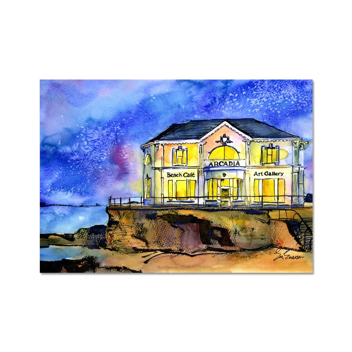 Portrush Arcadia Giclee Print