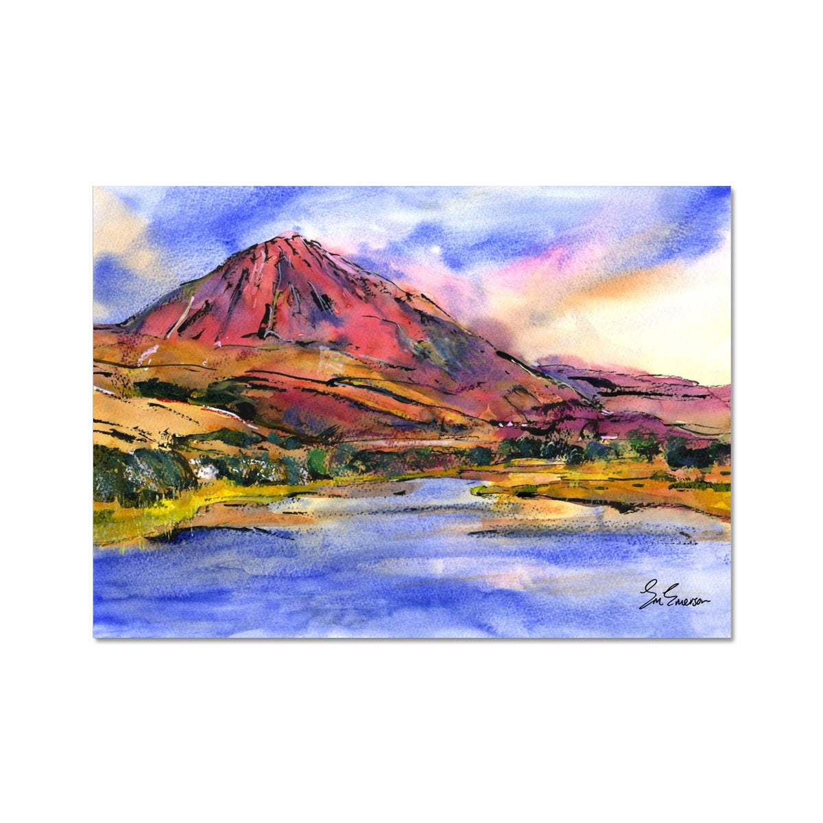 Mount Errigal, Donegal Giclée Print