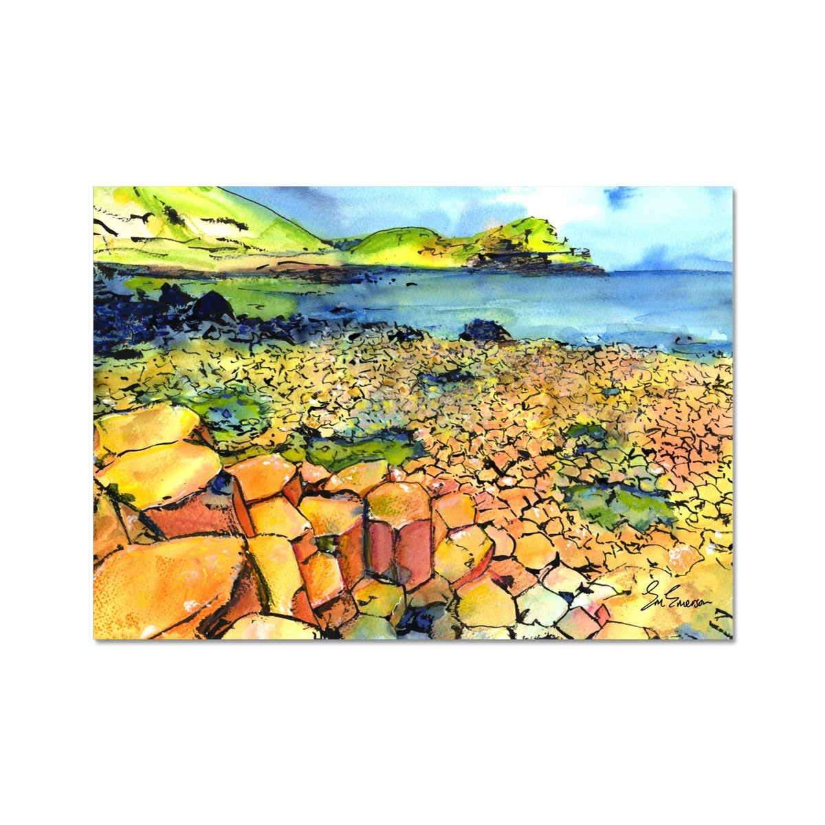 The Giants Causeway Giclée Print