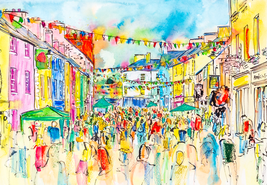 Heart of the Glens Food Fest Original Painting