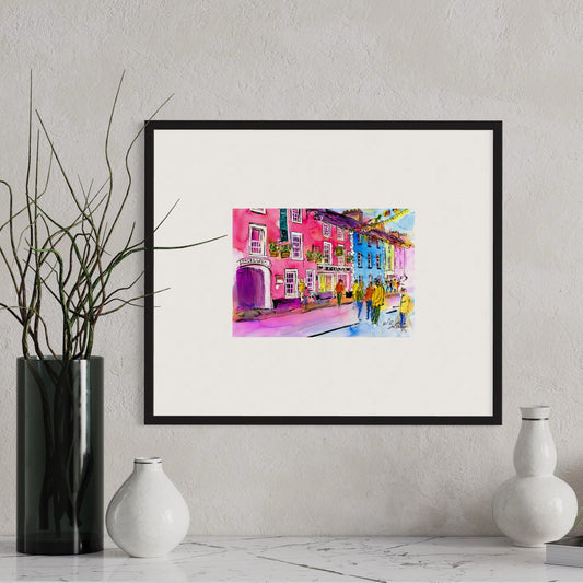 Johnny Joe’s - Heart of the Glens Festival, Cushendall Giclée Print