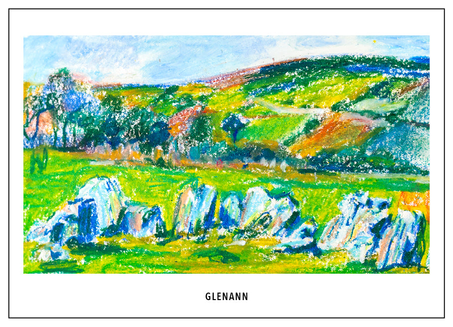 The Nine Glens of Antrim Mini Print Set