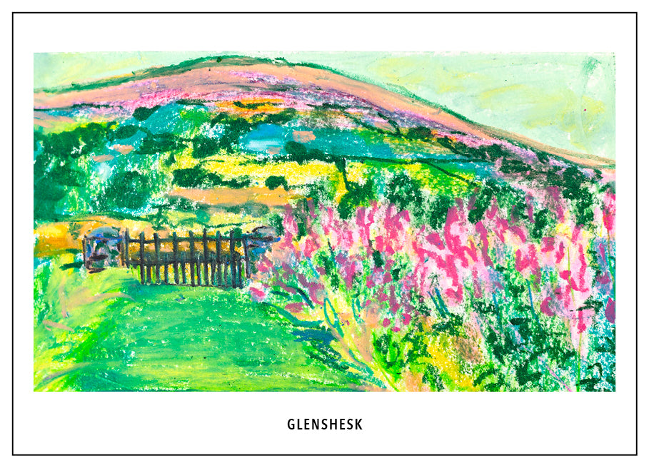 The Nine Glens of Antrim Mini Print Set