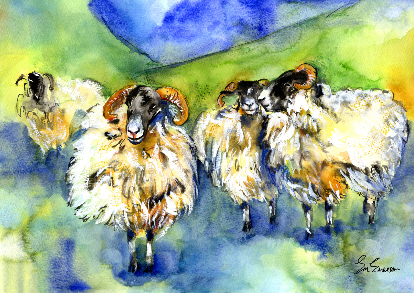 The Locals Giclée Print