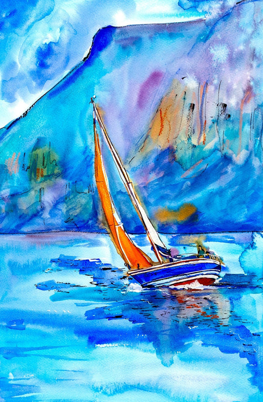 Cool Waters (31) - EM Emerson Paintings & Prints - Fine Art Original