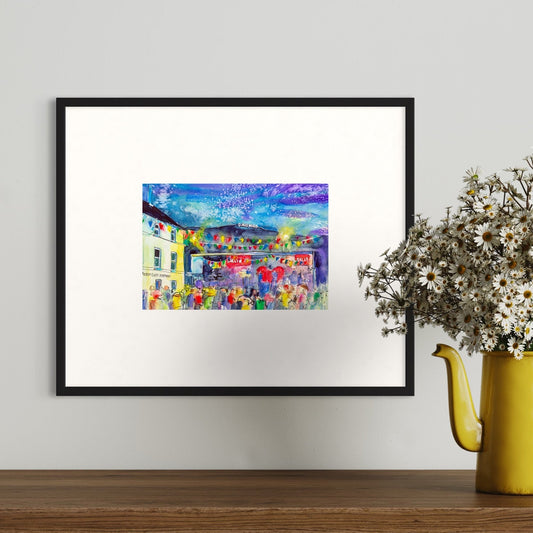 Dallywood Heart of The Glens Festival Giclée Print - EM Emerson Paintings & Prints - Posters, Prints, & Visual Artwork